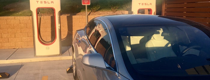 Tesla Supercharger is one of Bentonville Trip.