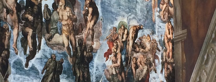 Up Close: Michelangelo's Sistine Chapel is one of สถานที่ที่ Philip A. ถูกใจ.