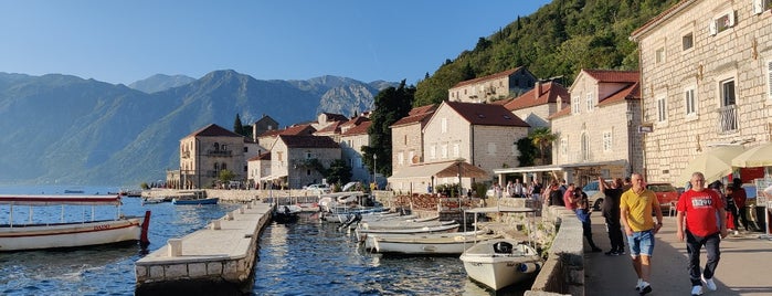Perast West Beach is one of Montenegro 🇲🇪 & Serbia 🇷🇸.