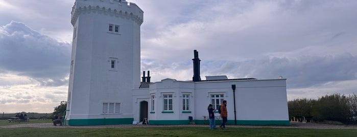 South Foreland Lighthouse is one of Dover, ENGLAND.