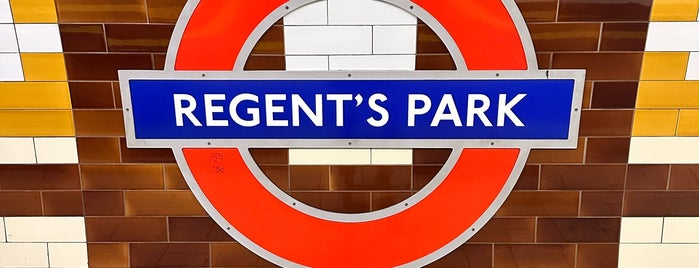 Regent's Park London Underground Station is one of Stations - LUL used.