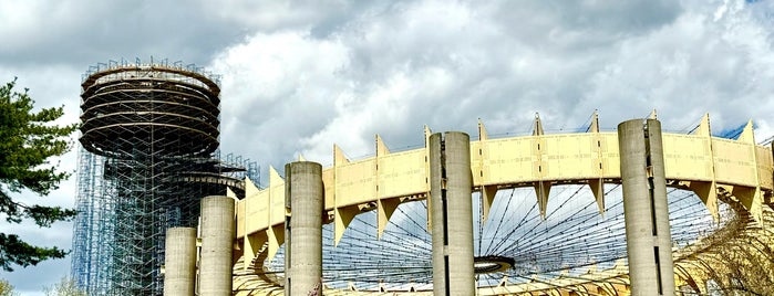 New York State Pavilion is one of Queens.