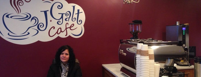 J. Galt Cafe is one of Work.