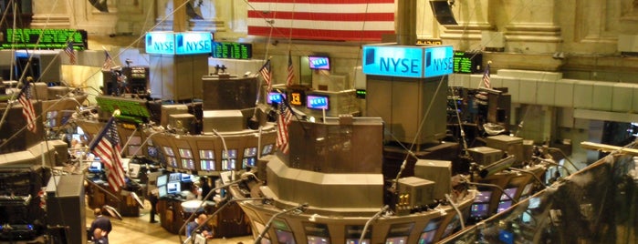 ニューヨーク証券取引所 is one of Vincentさんのお気に入りスポット.