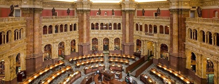 Bibliothèque du Congrès is one of Lieux qui ont plu à Vincent.