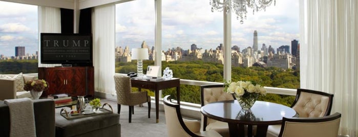 Trump International Hotel & Tower® New York is one of Lugares guardados de Vincent.