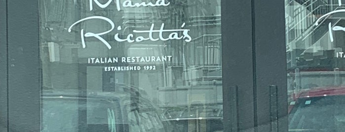 Mama Ricotta's is one of Restaurants to try via BlondEATS insta.