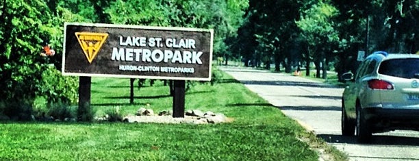 Lake St. Clair Metropark is one of Michigan MetroParks.