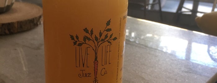 Live Life Juice Company is one of Chico.