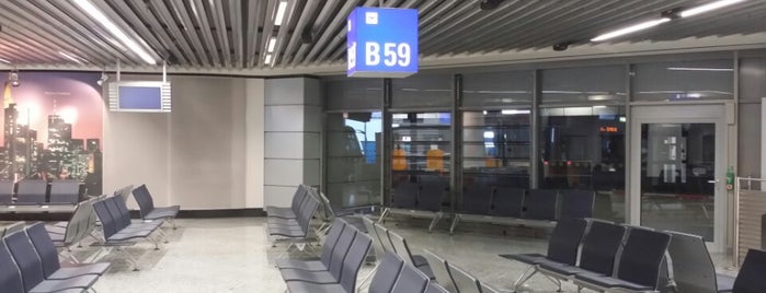 Gate B59 is one of Flughafen Frankfurt am Main (FRA) Terminal 1.