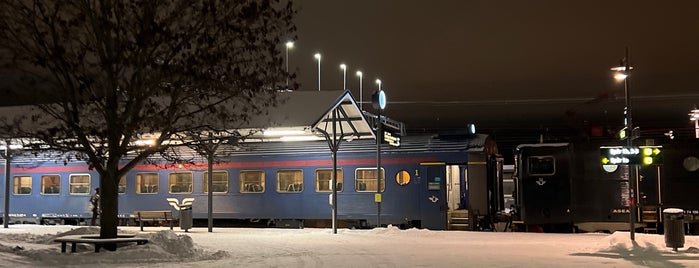 Falun Centralstation is one of Tågstationer - Sverige.