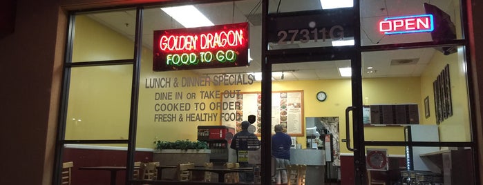Golden Dragon Chinese Food is one of Lieux sauvegardés par Toni.