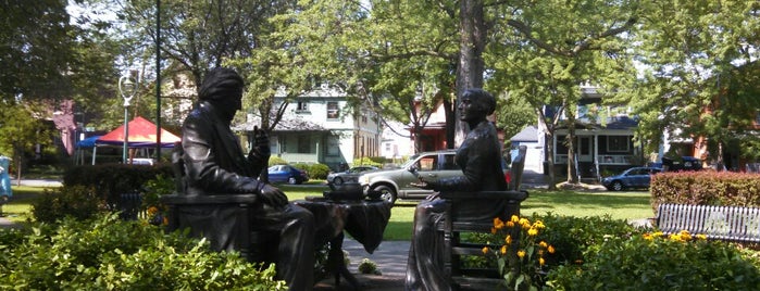 Susan B. Anthony Square is one of Rochester sights.