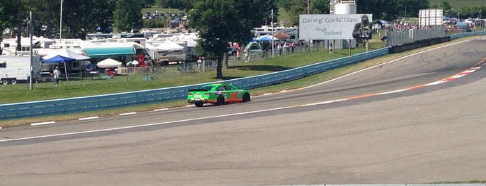 Turn 10 Grandstand is one of Watkins Glen.