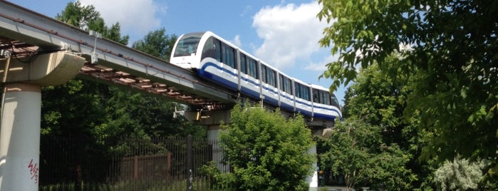 monorail «Ulitsa Sergeya Eyzenshteyna» is one of Просто удивительно!!!  Вы знаете, что....