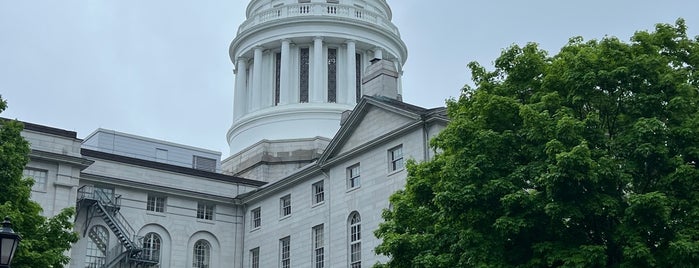 The State House is one of Maine - The Pine Tree State.
