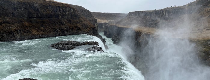 Gullfoss is one of Ice ice baby.
