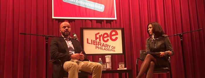 Author Events at the Free Library of Philadelphia is one of To Try - Elsewhere23.