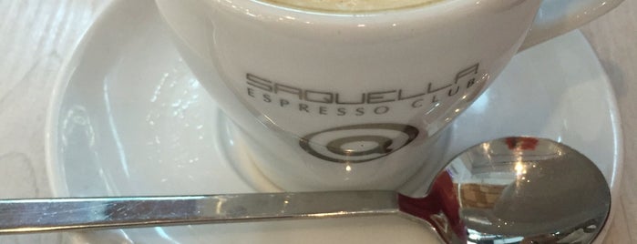Saquella Espresso Club is one of Foodielogbook.com.