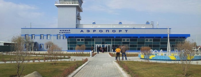Аэропорт Байконур (Крайний) / Baikonur (Krayny) Airport is one of สถานที่ที่ Roman ถูกใจ.