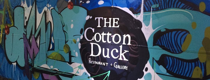 The Cotton Duck is one of M+C Eat and Drink.