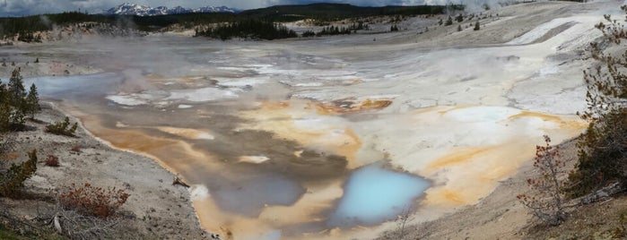 Norris Geyser Basin is one of Driving around 48 states in United States.