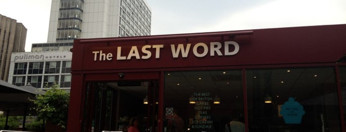 The Last Word is one of Lieux qui ont plu à Dominic.