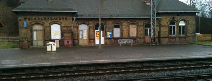 Bahnhof Wolkramshausen is one of Bf's Thüringen (Nord).