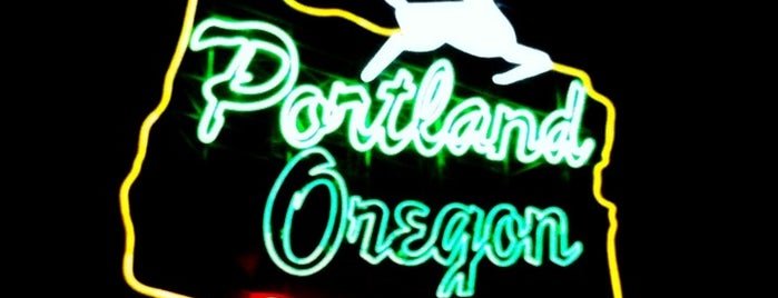 White Stag Sign is one of Portland Adventures.