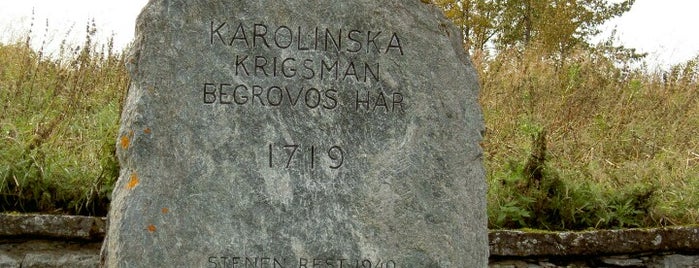 Karolinergraven i Handöl is one of Military history.