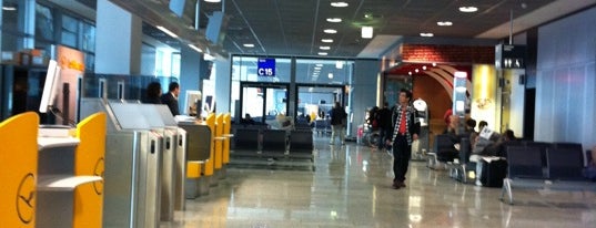 Gate C15 is one of Flughafen Frankfurt am Main (FRA) Terminal 1.
