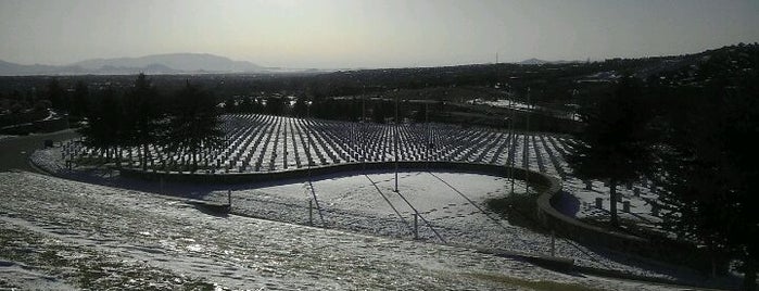 Santa Fe National Cemetery is one of United States National Cemeteries.