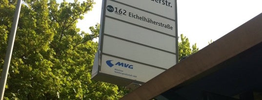 H Finsterwalderstraße is one of Bushaltestellen München (Fe - Ja).