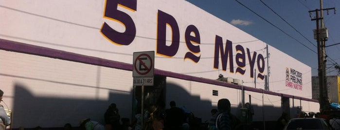 Mercado 5 de Mayo is one of สถานที่ที่บันทึกไว้ของ Luis.