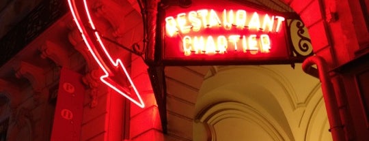 Bouillon Chartier is one of Cheap Eats in Paris.