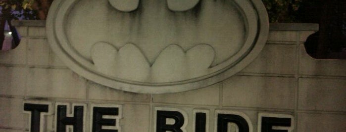 Batman: The Ride is one of The 4sqLoveStory.