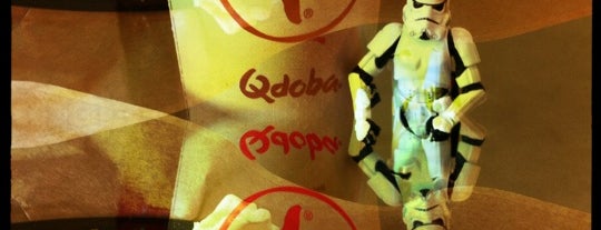 Qdoba Mexican Grill is one of Tempat yang Disukai Mohrah.