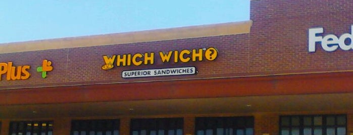 Which Wich? Superior Sandwiches is one of The 7 Best Places for Egg Salad in Fort Worth.