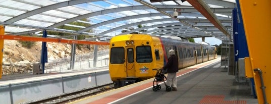 Hallett Cove Railway Station is one of Noarlunga Train Line.