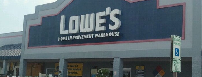 Lowe's is one of Locais curtidos por Shawn.