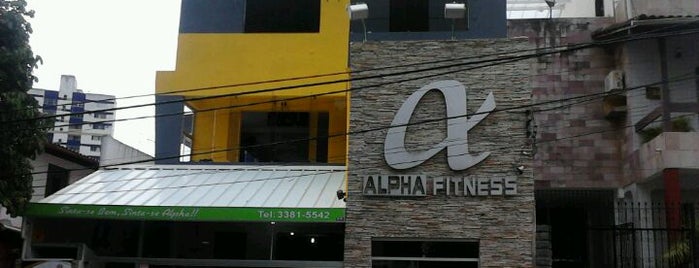Alpha Fitness is one of Locais curtidos por Luã.