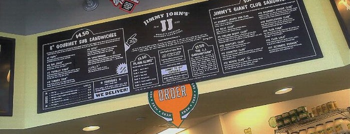 Jimmy John's is one of Tempat yang Disukai Danny.