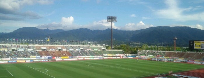 JIT リサイクルインク スタジアム is one of Jリーグスタジアム.