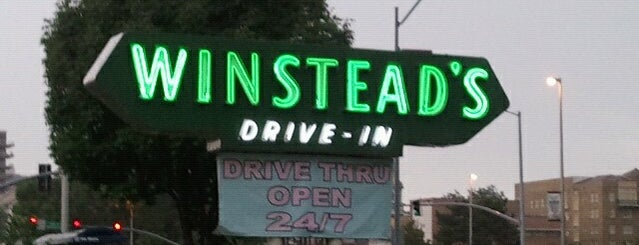 Winstead's is one of สถานที่ที่ Ellen ถูกใจ.