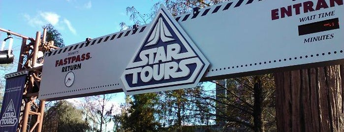 Star Tours is one of Walt Disney World - Disney's Hollywood Studios.