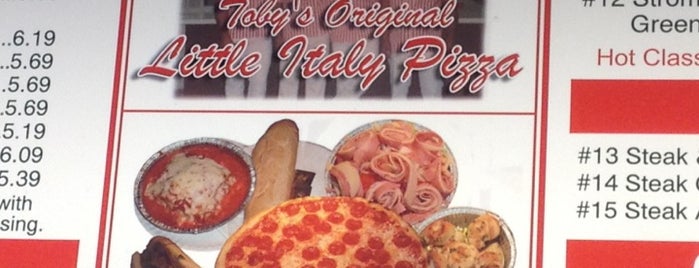 Toby's Original Little Italy Pizza is one of The 13 Best Places for a Fresh Garlic in Saint Petersburg.