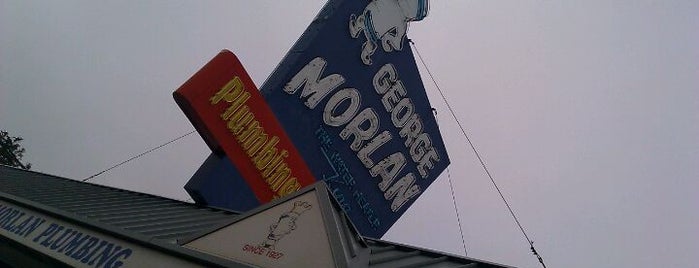 George Morlan Plumbing Supply is one of Portland Signs.