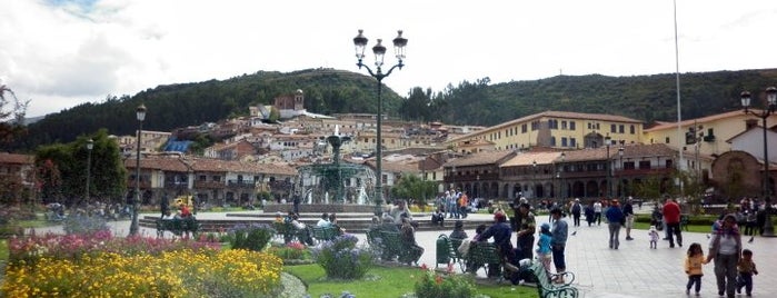 Plaza de Armas de Cusco is one of Peru Backpacker.