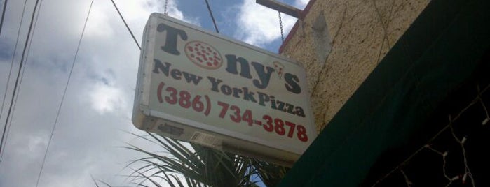 Tony's NY Pizza is one of สถานที่ที่ Dave ถูกใจ.