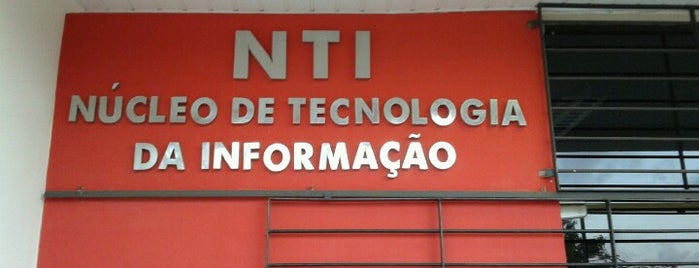 Núcleo de Tecnologia da Informação - NTI is one of Places.